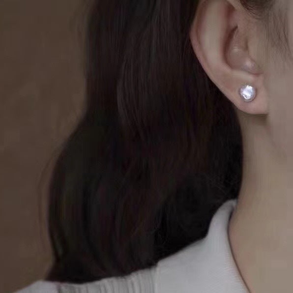 Baroque earing freshwater pearl-vp001