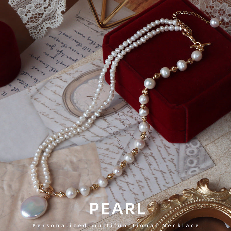 Baroque necklace freshwater pearl-vp001