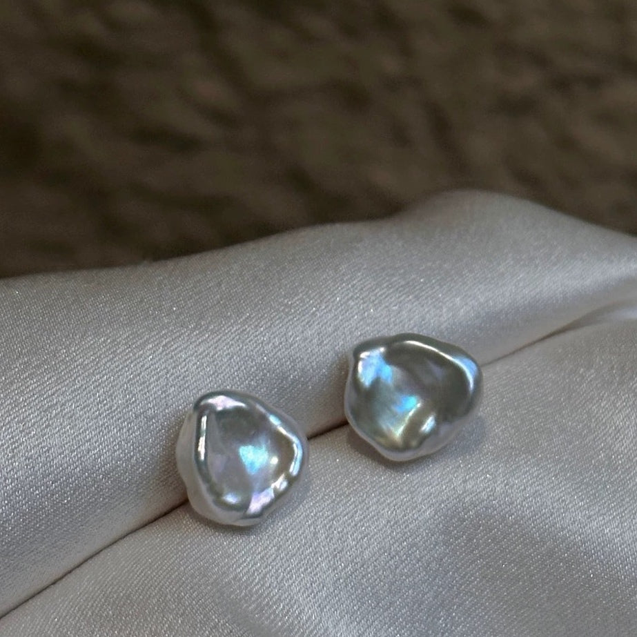 Baroque earing freshwater pearl-vp001