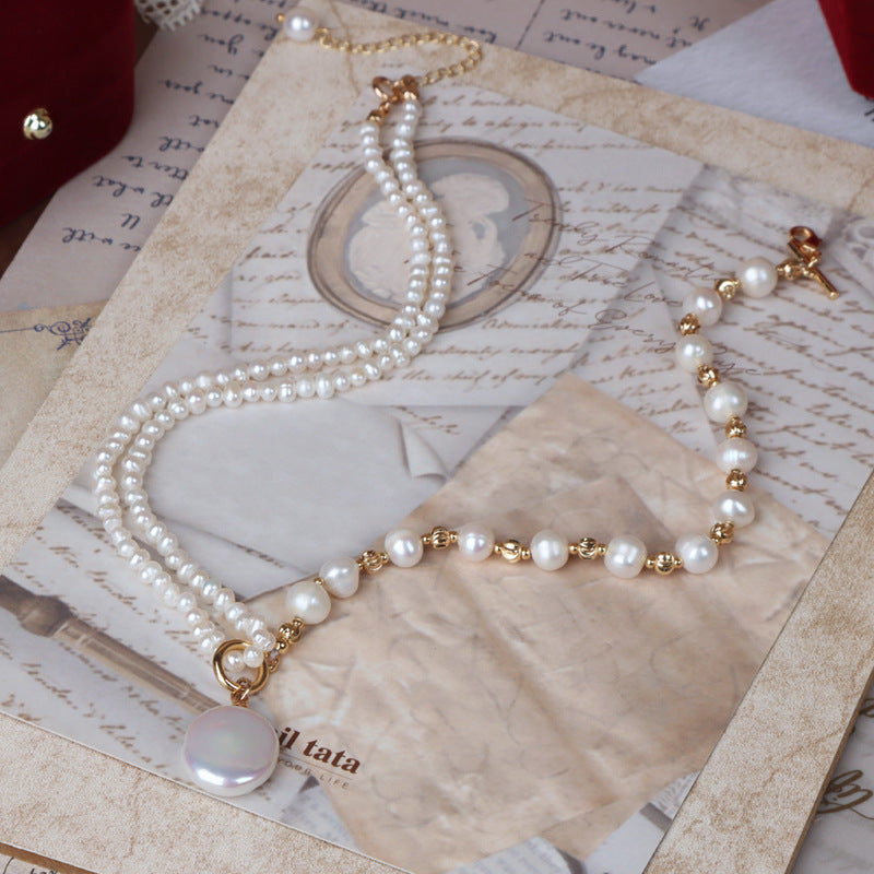 Baroque necklace freshwater pearl-vp001