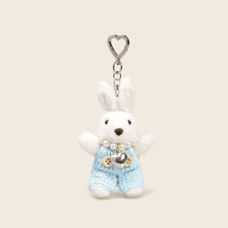 Furry Rabbit Charm Furry Keychain