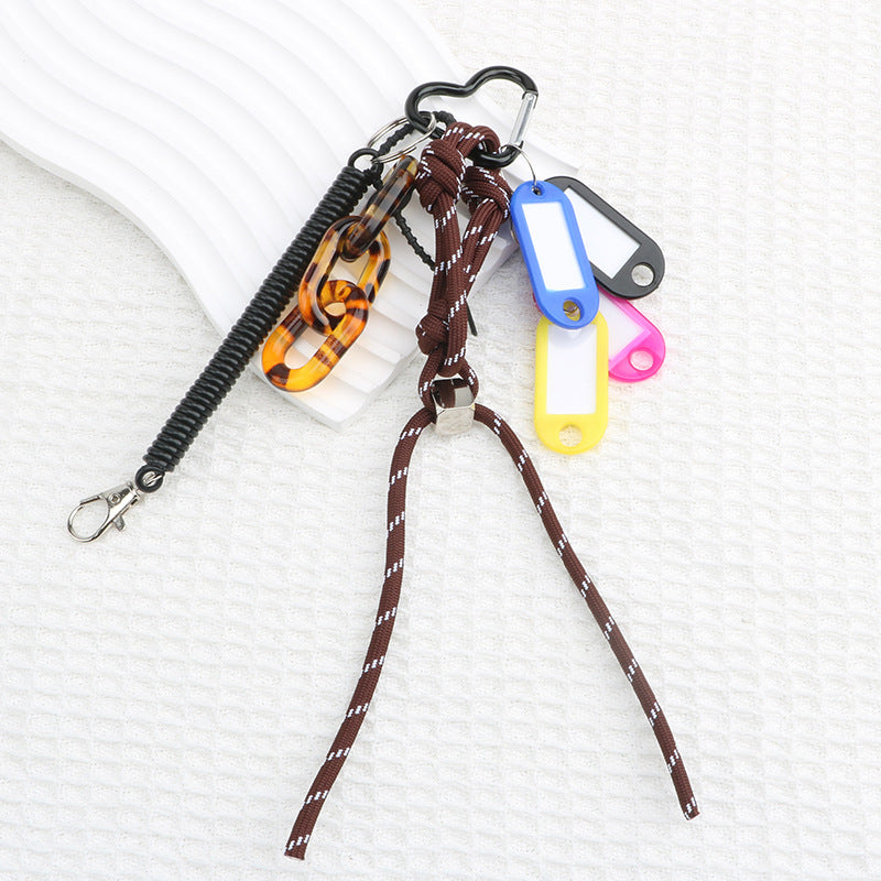 Sport Charm Keychain Letter Charm for Bag Purse