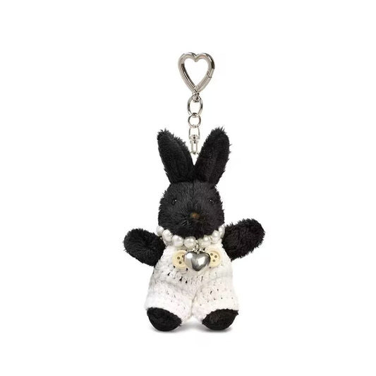 Furry Rabbit Charm Furry Keychain